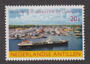 Netherlands Antilles # 293, Shell Refinery & Ship, Mint NH