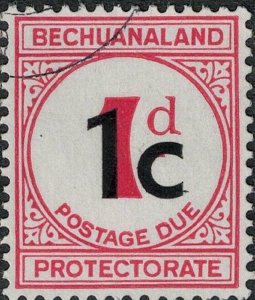 Bechuanaland SC J7c Used 1961 