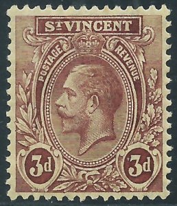 St Vincent, Sc #108, 3d MH