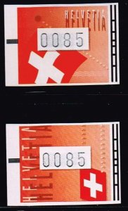 Switzerland 2005,#AT 15_6 MNH  Wending Machine stamps