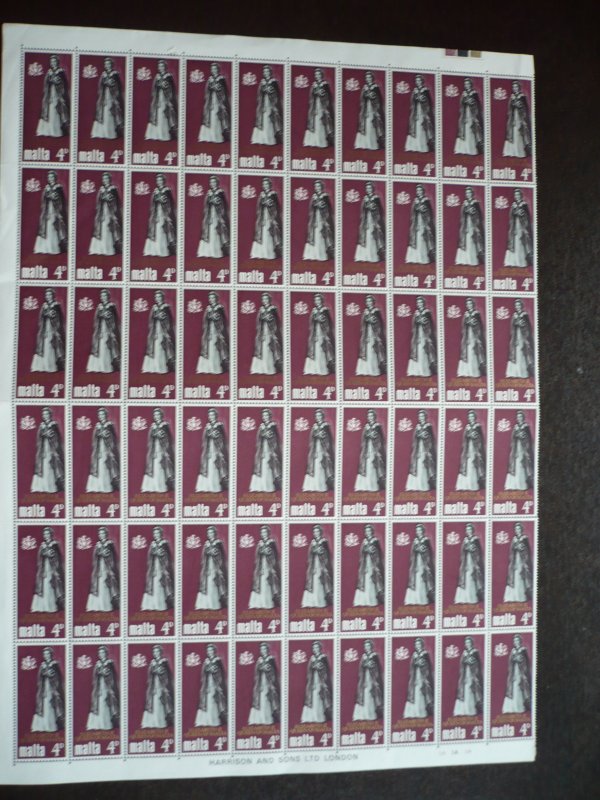 Malta - Full Sheet of 60 stamps