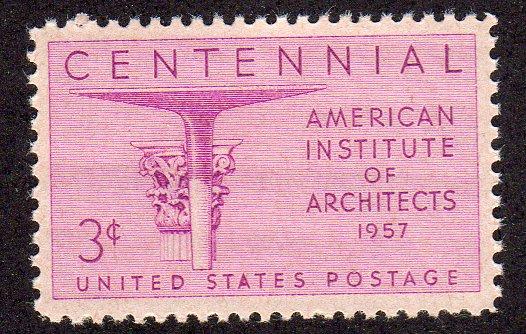United States 1089 - Mint-NH - Architects