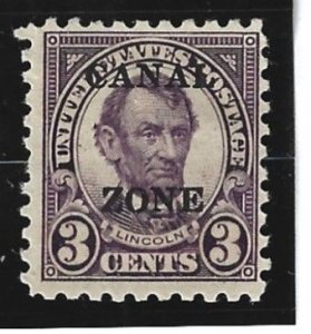 Canal Zone Scott #98 Mint  3c Perf 10 O/P 2021 CV $7.50