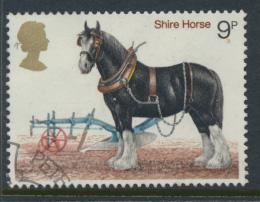 Great Britain  SG 1063 SC# 839 Used / FU with First Day Cancel - Horses