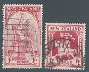 NEW ZEALAND 1932-34 HEALTH CHARITY STAMPS