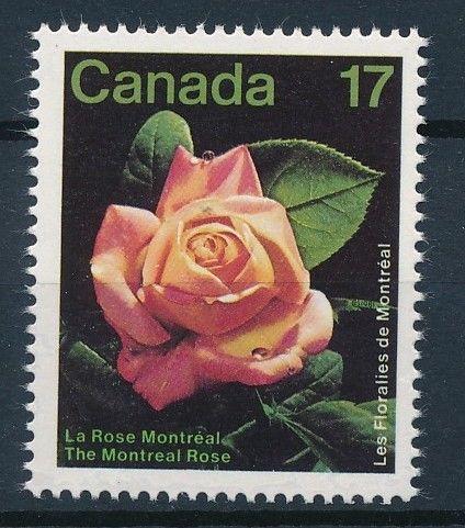 [62577] Canada 1981 Flora Flowers Blumen - Rose  MNH