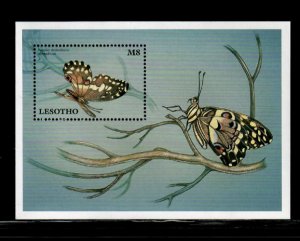 Lesotho 1996 - Butterflies - Souvenir Stamp Sheet - Scott #1082 - MNH