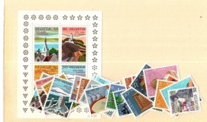 Switzerland Scott 803-16, 816a, B531-40 Mint NH (1987 issues) [TK3]