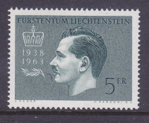 Liechtenstein 375 MNH 1963 Prince Franz Joseph II Issue