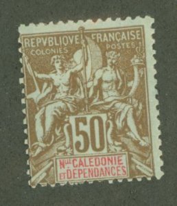 New Caledonia #55 Unused Single