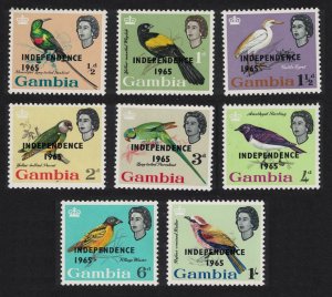 Gambia Birds 8v 1965 MNH SG#215-222