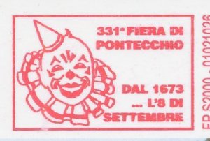 Meter card Italy 2004 Clown - Fair Pontecchio