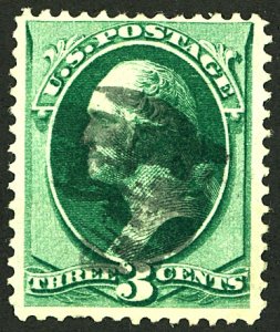 U.S. #147 USED DARK GREEN