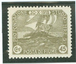 Fiume #38 Mint (NH) Single