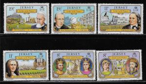 JERSEY SC# 289-94 FVF/MNH 1982