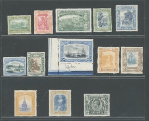 1921-29 JAMAICA -  Stanley Gibbons n. 94-106 - Set 13 values - Giorgio V - MNH**