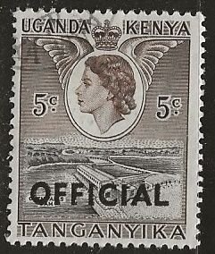 Tanganyika | Scott  O1 - Used