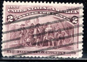 United States Scott # 231, used