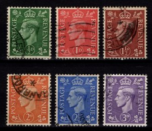 Great Britain 1941-42 George VI Def., Set [Used]