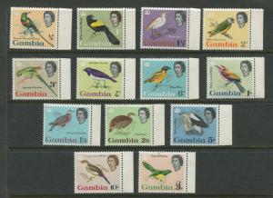 Gambia - Scott 175-187 - QEII Definitive Issue - 1963 - MNH - Set of 13 Stamps