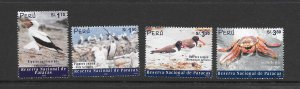 BIRDS - PERU #1324-7 MNH