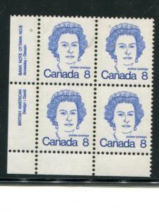 Canada #593 Plate 6 Mint VF  NH  - Lakeshore Philatelics 