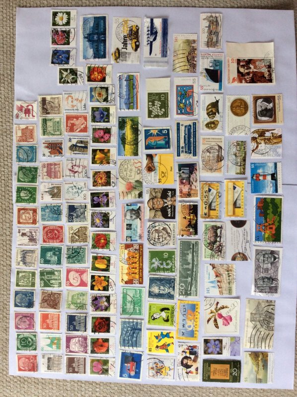 German 100+ stamps - Lot B