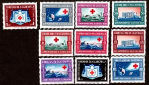 Guatemala # B9-B11,CB15-CB21 Mint!