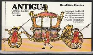 1978 Antigua - Sc 514 - MMH VF - 1 complete booklet - Coronation anniversary