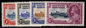 BECHUANALAND PROTECTORATE GV SG111-114, 1935 SILVER JUBILEE set M MINT. Cat £19.