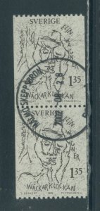 Sweden 1407 Used Pair (14