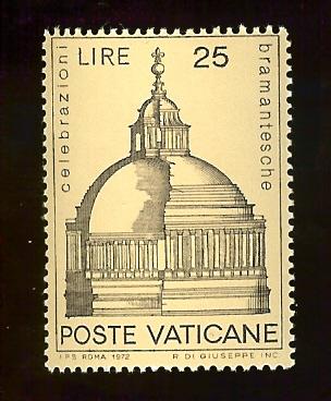 Vatican 515 25L Cupola of St. Peter's Dome MNH