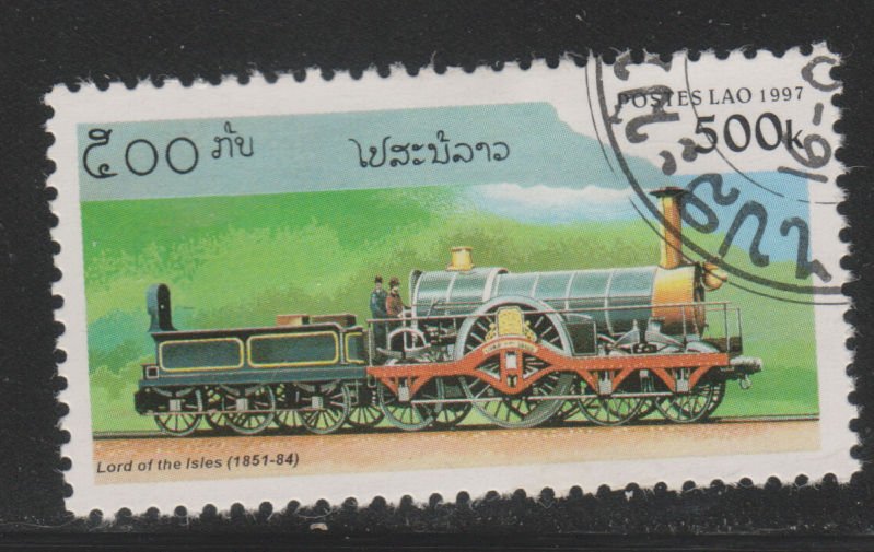 Laos 1309 Steam Locomotives 1997