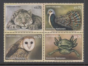 UN Vienna 514a Animals MNH VF