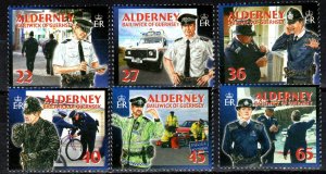 Alderney #215-20 MNH CV $8.35 (P383)