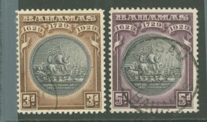 Bahamas #86-87 Used Multiple