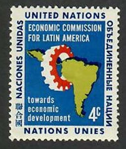 United Nations-New York;  Scott 93; 1961; Unused; NH