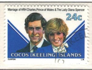 Cocos Islands Sc#73 Used