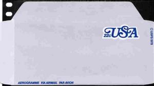 Aerogramme - United States 1978 22c air-letter sheet fold...