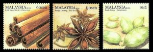 *FREE SHIP Spices Malaysia 2011 Plant Flower Food (stamp) MNH
