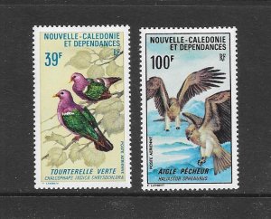 BIRDS - NEW CALEDONIA #C70-71 MLH