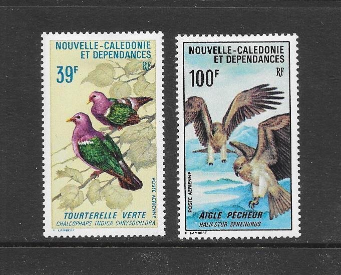 BIRDS - NEW CALEDONIA #C70-71 MLH