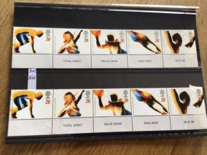 GB 1996 Olympics & Paralympics mint never hinged stamps A11861