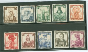 Germany #B69-B78 Unused Single (Complete Set)