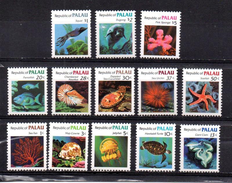 Palau 9-21 MNH