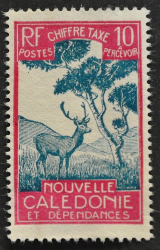 DYNAMITE Stamps: New Caledonia Scott #J22 – UNUSED