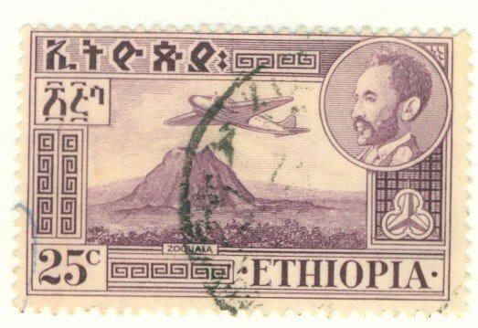 A2-0030 ETHIOPIA C25 USED BIN $.50