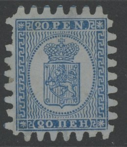 Finland 9a (*) unused no gum 2 small thins cv $575 (2209 516)