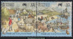 Australia Scott 1028a-1028b Mint never hinged.