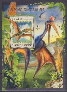 2016 Sierra Leone 7952/B1122 Dinosaurs 11,00 €